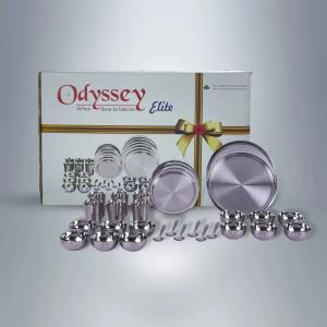 SAIL Salem Stainless 36 Pcs Odyssey Elite Dinner Set