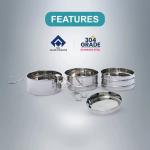 SAIL Salem Stainless 3 Layer Lunch Box
