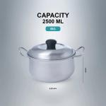 SAIL 3 Pcs Odyssey Sauce Pan Set