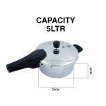Aero Arc Pressure Cooker (1.5L / 2L / 3L / 3.5L / 5L – SS)