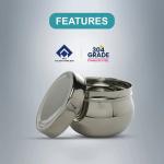 SAIL Apple Bowl With Lid (Sangam Spice Pot) Set of 2