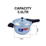 SAIL Pressure Cooker (Stainless Steel – 2L, 3L & 5.5L)